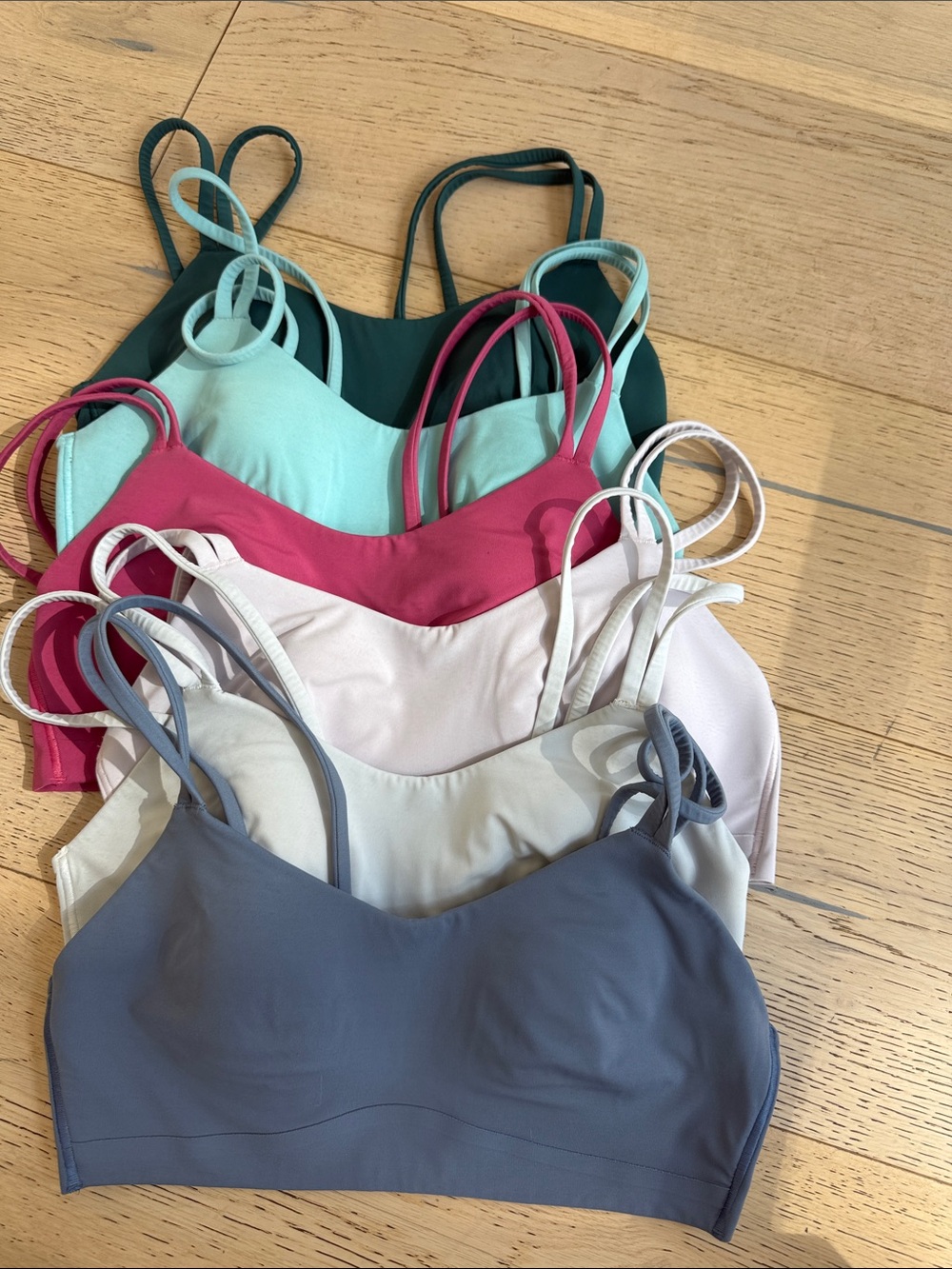Set of 6 Lululemon Like a Cloud Bras